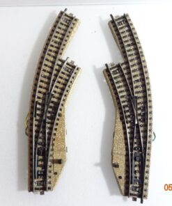 Märklin H0 5142 elektromagnetische Bogenweichenpaar siehe Foto CK5783 o.