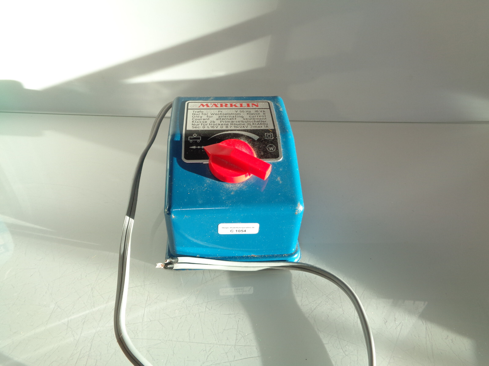 Märklin H0 6511 16VA Transformator C1054 o.
