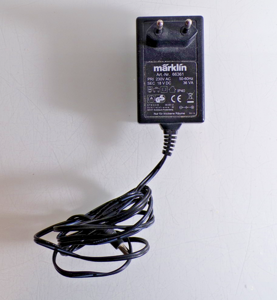 Märklin H0 66361 Netzteil 230V 50-60Hz siehe Foto PK2685 o.