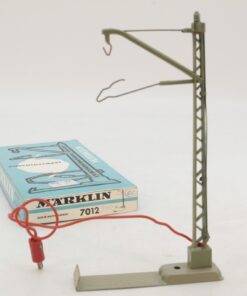 Märklin H0 7012 Anschlussmast für Oberleitung 1 Stück in OVP RG4323