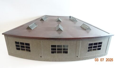 Märklin H0 7028 Lokschuppen 3-ständig aus Blech siehe Foto CK9274 o. – Bild 4