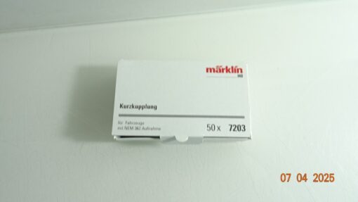 Märklin H0 7203 Kupplungen ca. 50 Stück siehe Foto in OVP CK7290
