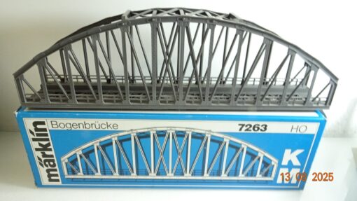 Märklin H0 7263 K M Gleis Bogenbrücke Länge 360 mm in OVP PK521