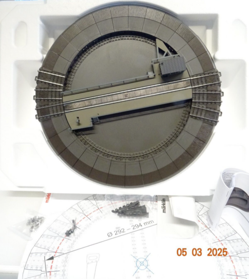 Märklin H0 74862 C-Gleis Drehscheibe Digital Sound unbenutzt in OVP LE9189