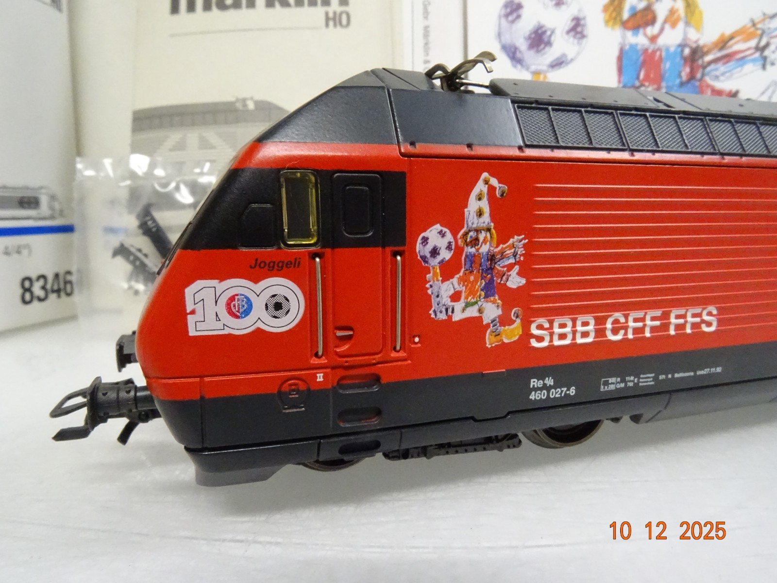 Märklin H0 83460 Schweiz E-Lok Serie 460 Joggeli der SBB in OVP JL4995 – Bild 3