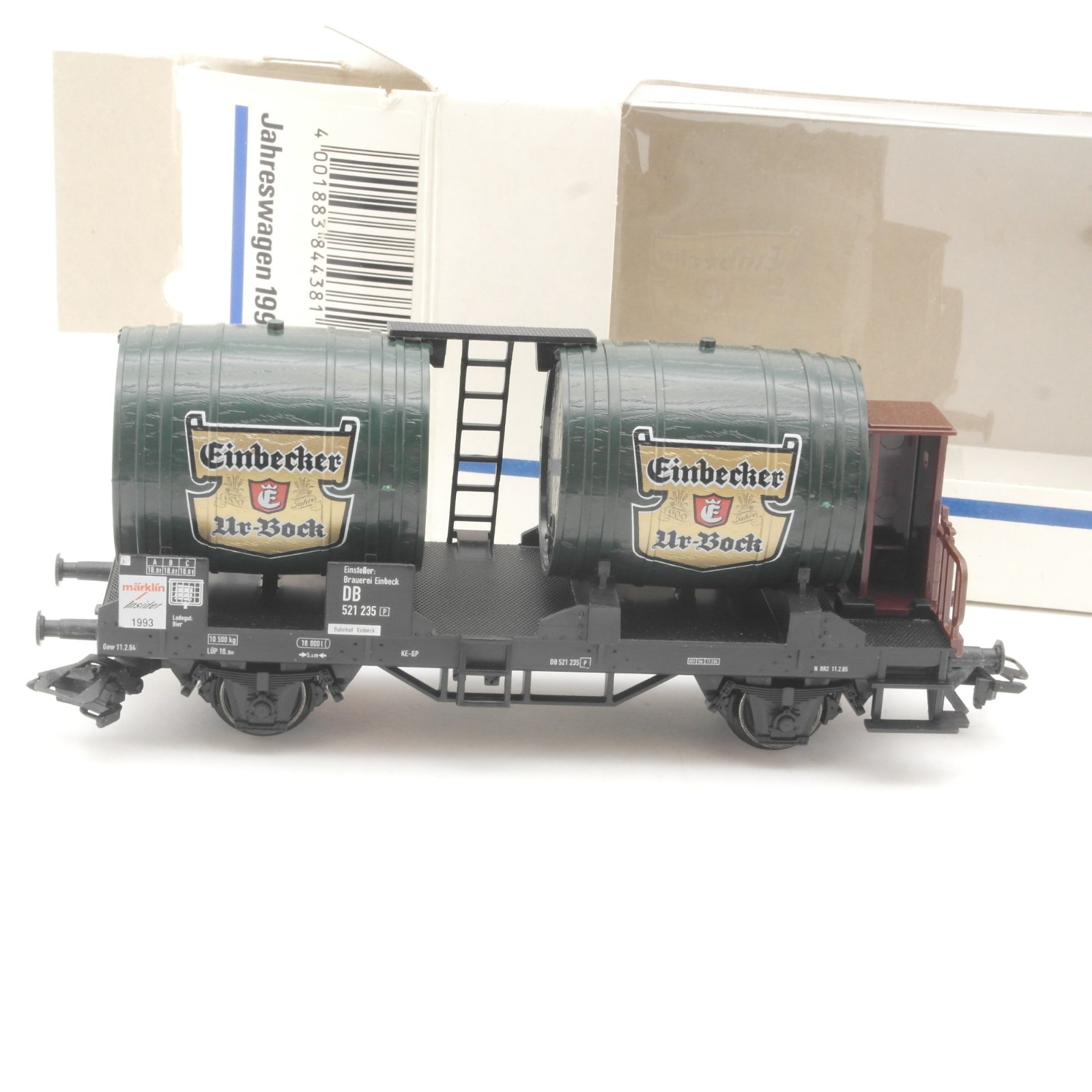 Märklin H0 84438 Insider 1993 Fasswagen Einbecker Ur-Bock der DB in OVP RR5514 – Bild 3