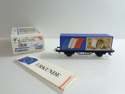 Märklin H0 84567 AC Güterwagen Frankreich Europa 1993 in OVP F1069