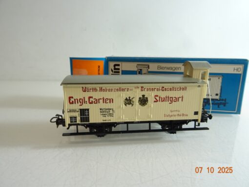 Märklin H0 8477 Bierwagen Englischer Garten Stuttgart in OVP RR3734 – Bild 3