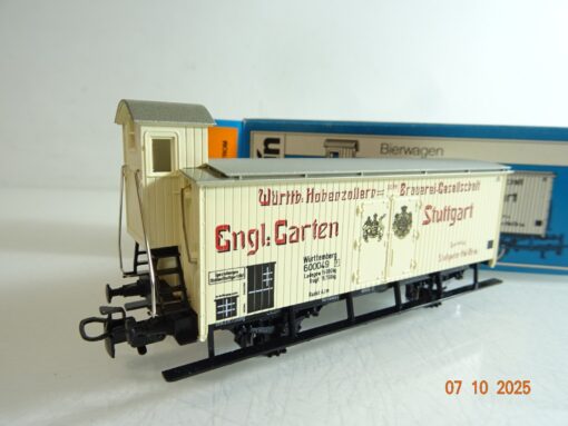 Märklin H0 8477 Bierwagen Englischer Garten Stuttgart in OVP RR3734