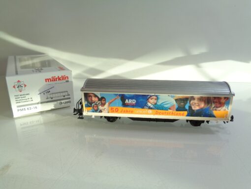 Märklin H0 94204 AC Postmuseumswagen ARD 50 Jahre unicef in OVP F754