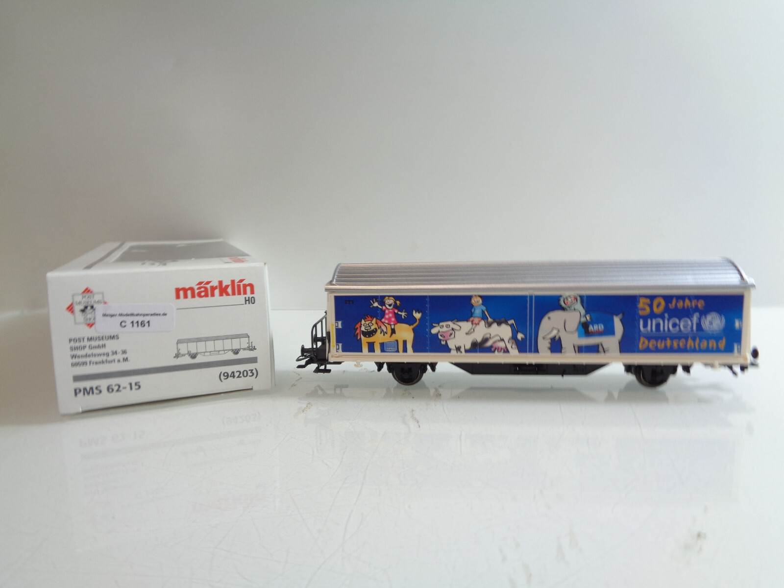 Märklin H0 94204 Güterwagen 50 Jahre Unicef Deutschland in OVP C1163