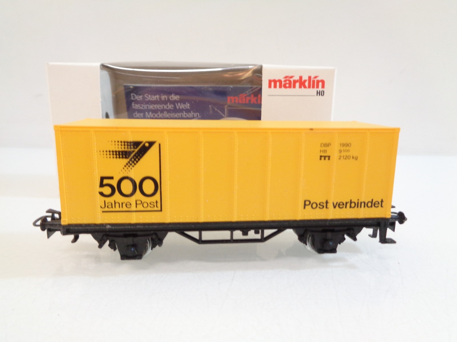 Märklin H0 Containerwagen 500 Jahre Post verbindet in OVP RR5603 – Bild 3