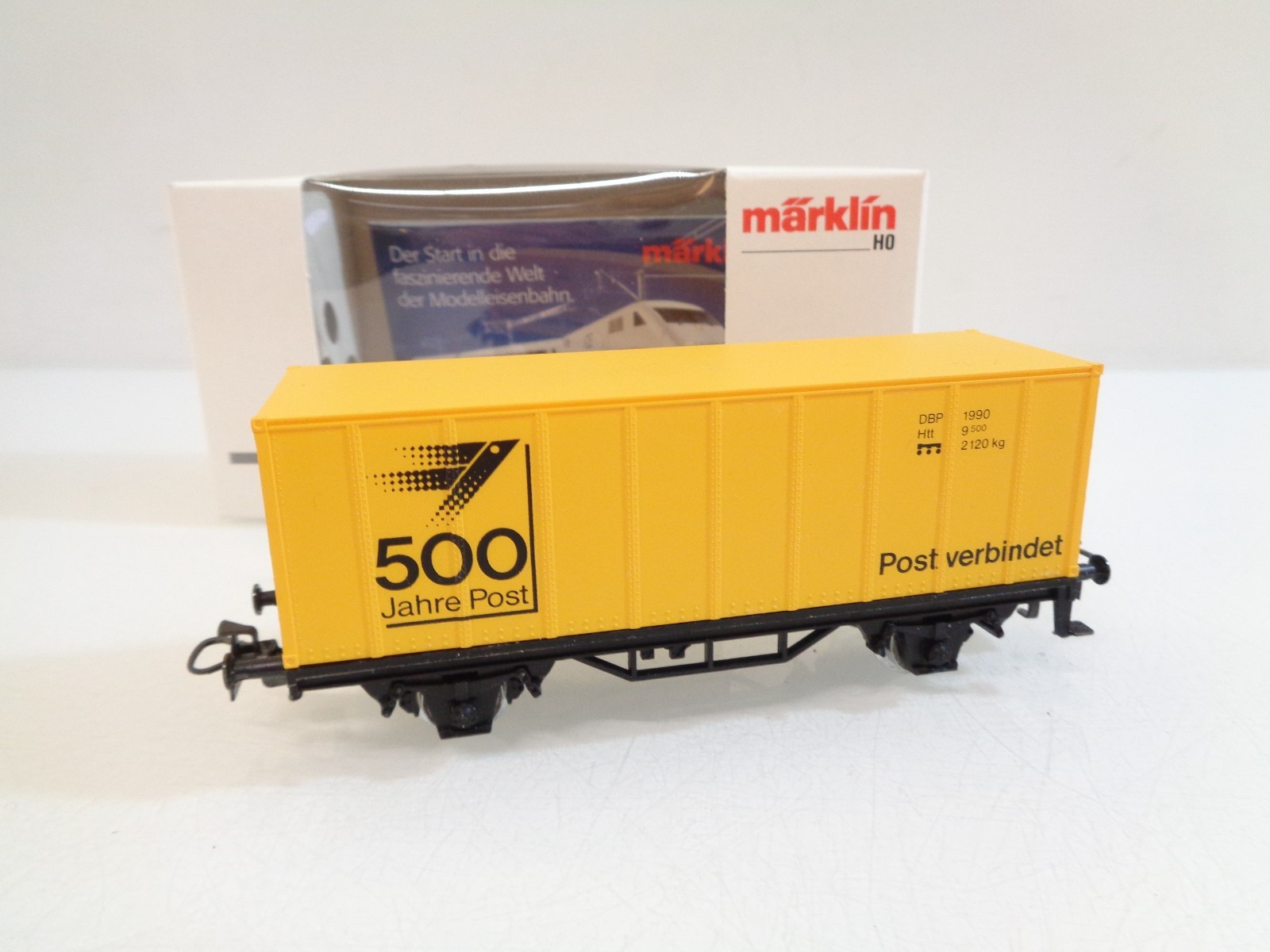 Märklin H0 Containerwagen 500 Jahre Post verbindet in OVP RR5603