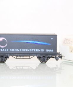 Märklin H0 Containerwagen "Totale Sonnenfinsternis 1999" in OVP GS1538