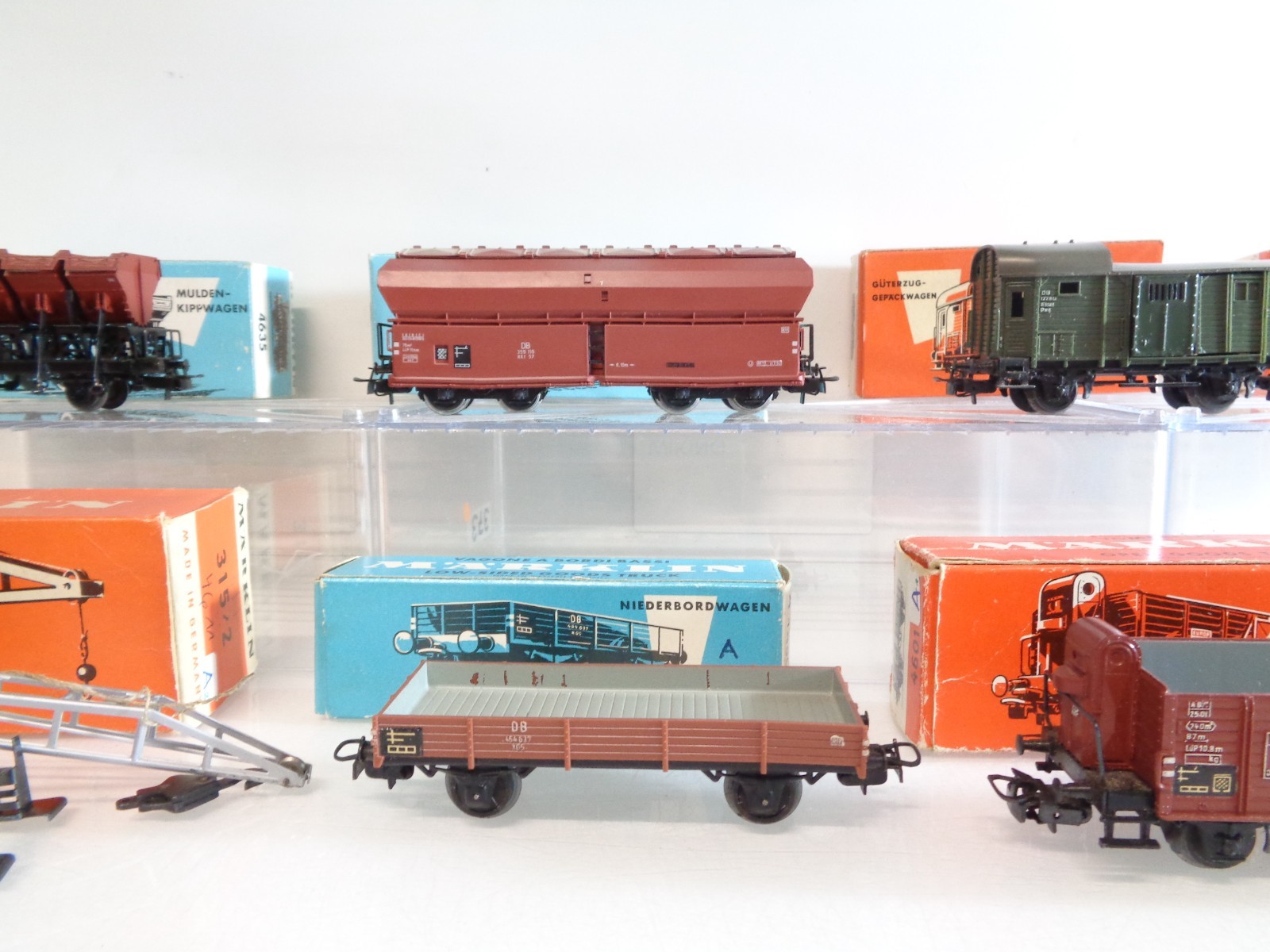 Märklin H0 Güterwagen 8 Stk. der DB  in OVP BH846 – Bild 4