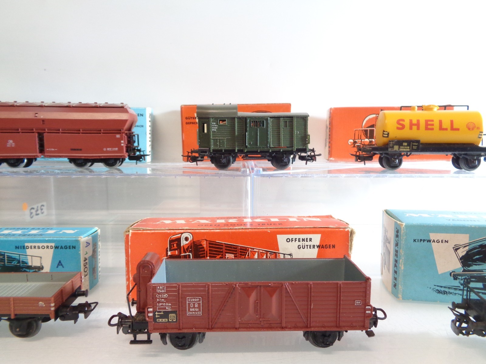 Märklin H0 Güterwagen 8 Stk. der DB  in OVP BH846 – Bild 5