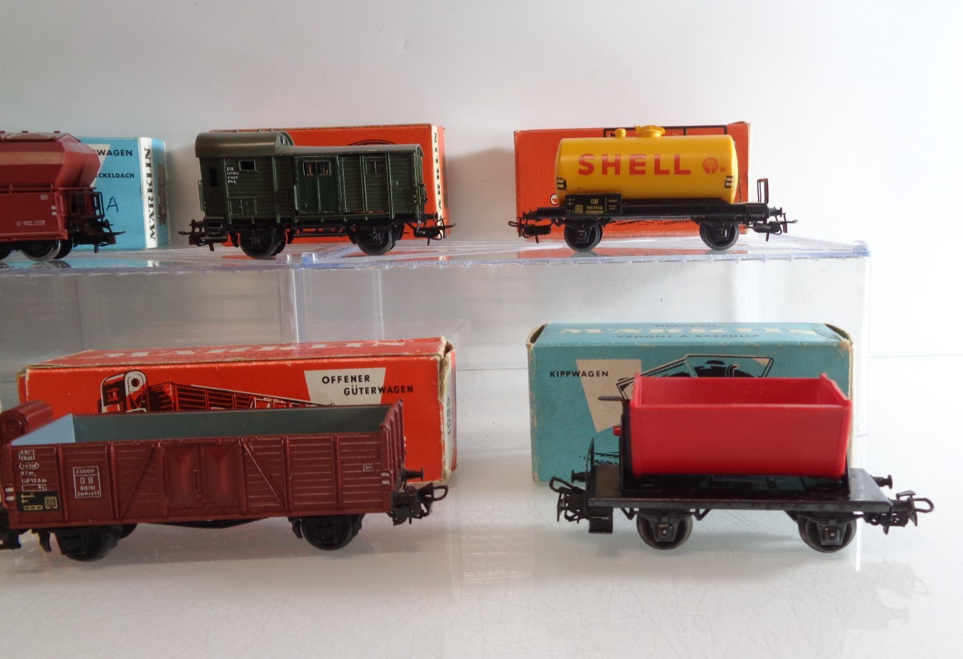 Märklin H0 Güterwagen 8 Stk. der DB  in OVP BH846 – Bild 7