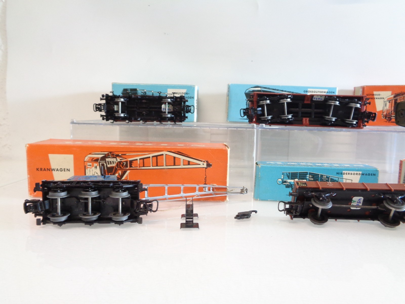 Märklin H0 Güterwagen 8 Stk. der DB  in OVP BH846 – Bild 8