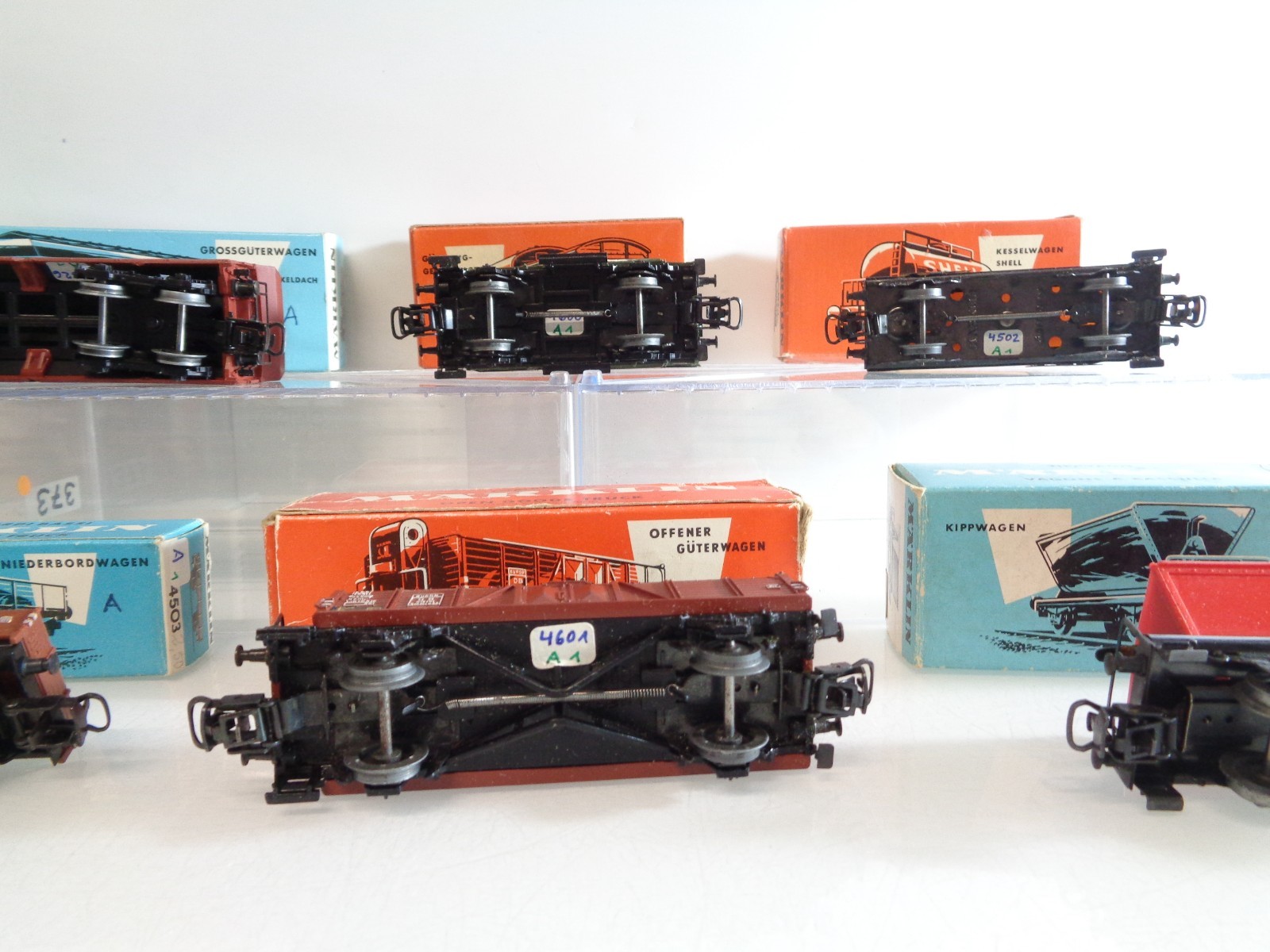 Märklin H0 Güterwagen 8 Stk. der DB  in OVP BH846 – Bild 10