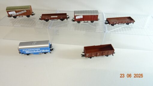 Märklin H0 Güterwagen Set 6 tlg. der DB siehe Foto PR8651 o.