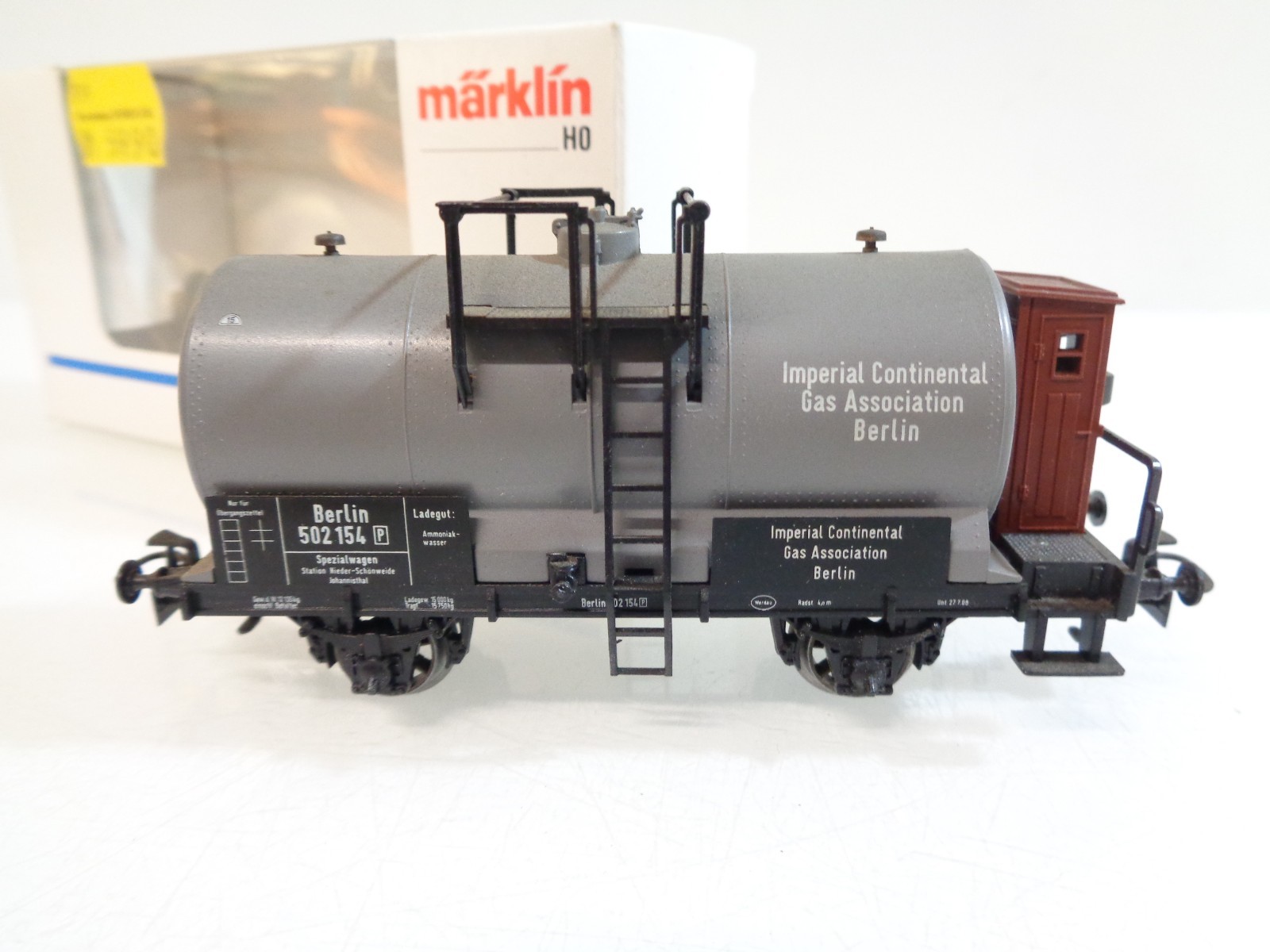 Märklin H0 Kesselwagen Imperial Continental Gas Associa Berlin in OVP RR5591 – Bild 3
