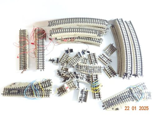 Märklin H0 Konvolut M-Gleis ca. 60tlg. siehe Foto CK5456 o.