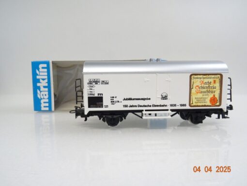 Märklin H0 Kühlwagen Brauerei Heller Bamberg  der DB  in OVP PR6921 – Bild 3