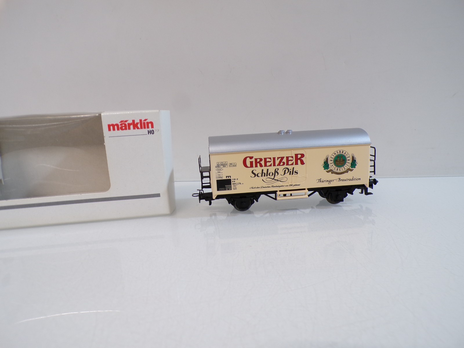 Märklin H0 Kühlwagen Greizer Schloß Pils der DB in OVP HS177