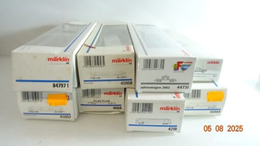 Märklin H0 Leerverpackung 8 Stück siehe Foto PK311