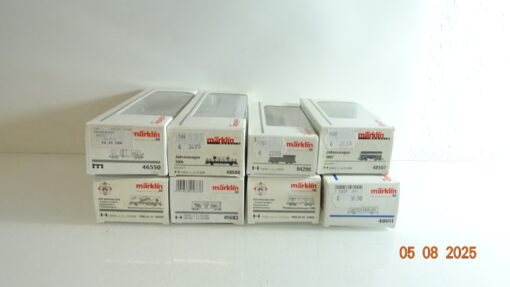 Märklin H0 Leerverpackung 8 Stück siehe Foto PK338