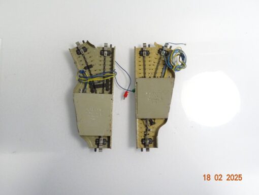 Märklin H0 M-Gleise 5118 5119 Elektro. Weichenpaar siehe Foto CK6114 o. – Bild 3