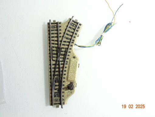 Märklin H0 M-Gleise 5119 Elektro. Weiche rechts siehe Foto CK6140 o.