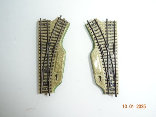 Märklin H0 M-Gleise 5122 5123 Handweichenpaar siehe Foto CK5265 o.