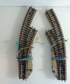 Märklin H0 M-Gleise 5141 Elektromagnetisches Bogenweichenpaar s. Foto PK2090 o.