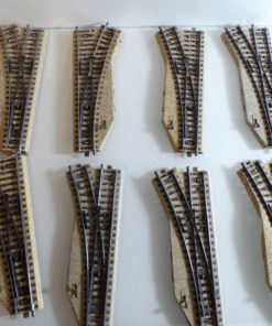 Märklin H0 M-Gleise Handweichen 8 Stück  siehe Foto PK2444 o.