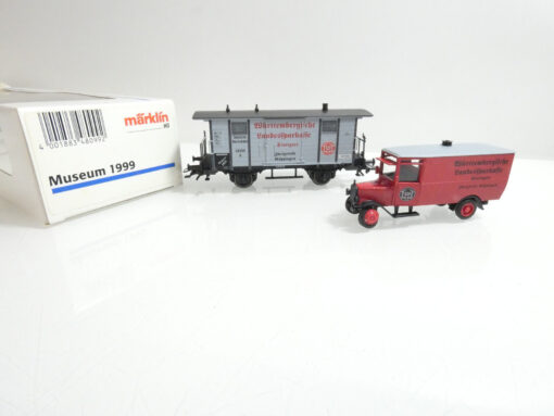 Märklin H0 Museumswagen 1998 Würtembergische Landesspark. der DR in OVP AR4528