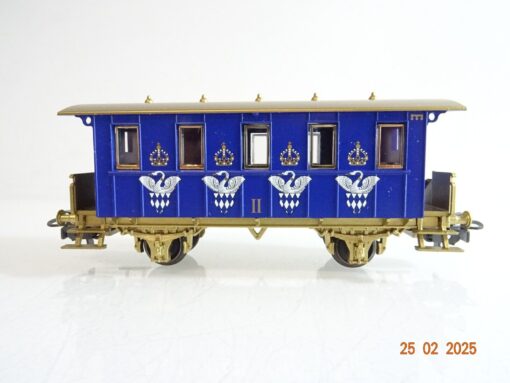 Märklin H0 Personenwagen Ludwig II Schwanwagen blau/gold PR6225 o. – Bild 3