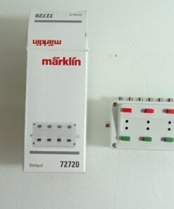 Märklin H0 Schaltpult 72720 siehe Foto in OVP CK8345