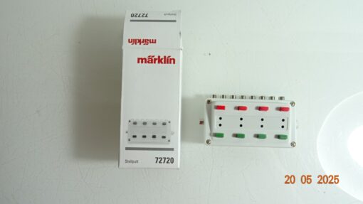 Märklin H0 Schaltpult 72720 siehe Foto in OVP CK8345