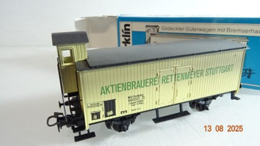 Märklin H0 SoMo Bierwagen Aktienbrauerei Rettenmeier in OVP RR2836