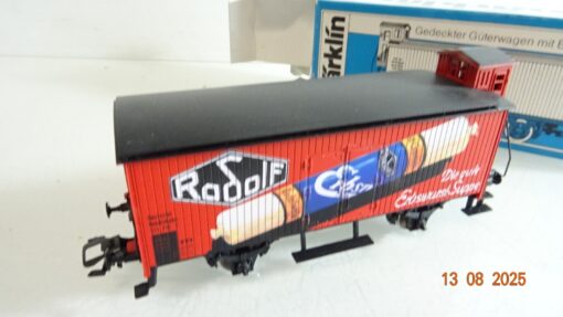 Märklin H0 SoMo Ged. Güterwagen Erbswurstsuppe Radolfzell in OVP RR2851 – Bild 3
