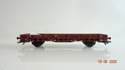 Märklin H0 aus 29240 Rungenwagen ohne Rungen der DB PR8537 o.