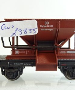 Märklin H0 aus 29855 Schotterwagen mit Bremserhaus der DB PR8575 o.