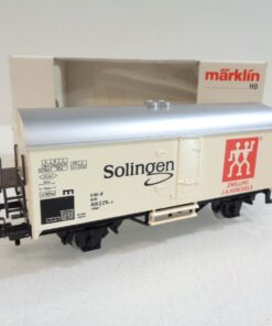 Märklin H0 gedeckter Güterwagen Solingen Zwilling der DB in OVP RR5637
