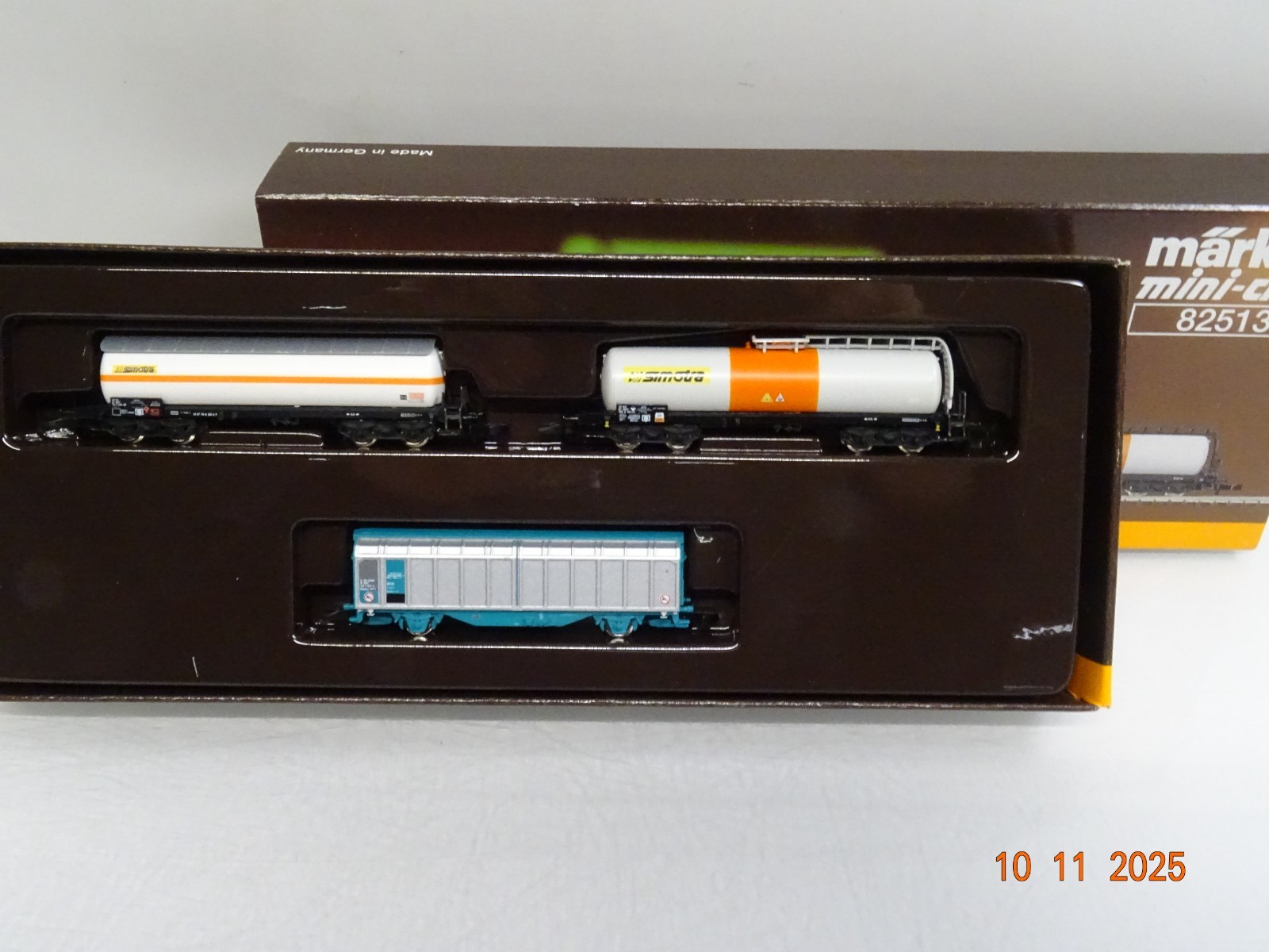 Märklin Mini-Club Z 82513 Güterwagen-Set 3tlg. der SNCF neuwertig in OVP JL4352