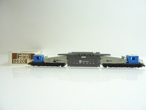 Märklin Mini-Club Z 8620 Trafotragwagen der DB in OVP PR586 – Bild 3
