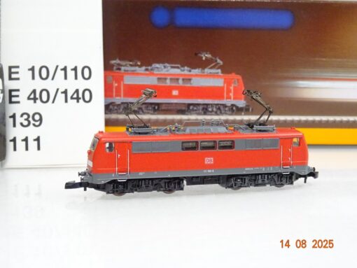 Märklin Mini-Club Z 88551 E-Lok BR 111 199-6 der DB neuwertig in OVP JL2285