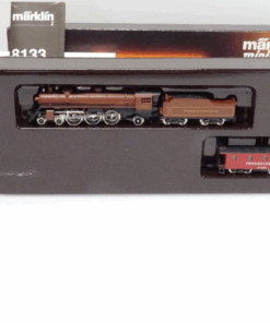 Märklin Mini-Club Z 8882 US Dampflok Mikado mit Wagen neuwertig in OVP JL4256