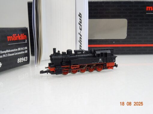 Märklin Mini-Club Z 88943 Dampflok BR 94 1343 der DB neuwertig in OVP JL2337