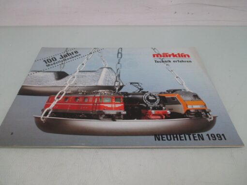 Märklin Neuheiten 1991 100 Jahre Modelleisenbahn (BW287)